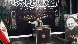 معاون خبرگزاری قدس در مراسم بزرگداشت شهید سلیمانی:

 معادلات تازه‌ای در فصل جدید منطقه ایجاد خواهد شد/تلاش آمریکایی ها ورسانه های معاند برای اعتبار زدایی و تقلیل انتقام سخت سپاه؟ 2