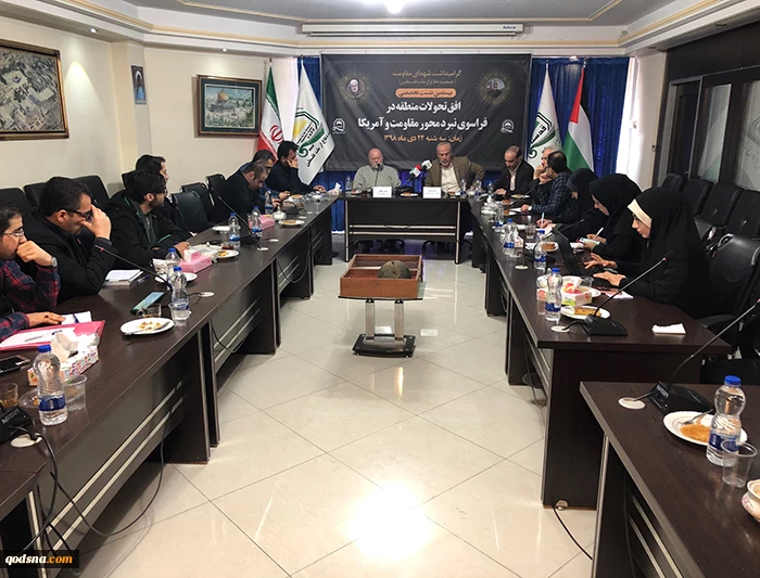در نشست «افق معادلات قدرت در فراسوی نبرد محور مقاومت و آمریکا» مطرح شد:

انیس نقاش: آمریکا تا 6 ماه دیگر شاهد یک فروپاشی نظام اقتصادی خواهد بود/ ناصر ابوشریف: حاج قاسم مهندس و معمار مقاومت در فلسطین و منطقه بود/ در آخرین دیدار حاج قاسم به ما گفت که در ق