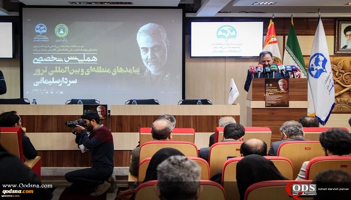 فی مؤتمر حول الأبعاد الاقلیمیة والدولیة لاغتیال الفریق قاسم سلیمانی
أصبح بإمکان إیران والمقاومة استهداف القوات الأمریکیة/ اسرائیل هی التهدید الأول فی العقیدة العسکریة العراقیة
 2
