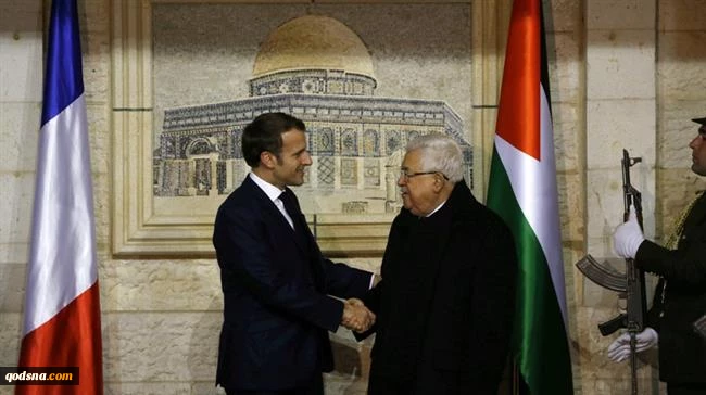 Hosting Macron, Abbas urges Europe to recognize State of Palestine
 2