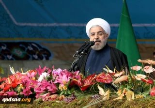رئیس‌جمهور در مراسم راهپیمایی 22 بمهن

 آمریکا با اعمال فشار اقتصادی، شهادت سردار بزرگ کشورمان و پایمال کردن حقوق فلسطینی‌ها بزرگترین جنایت را علیه ملت ایران شده است/پاسخ امروز ملت ما همان پاسخ 41 سال پیش خواهد بود/ شهید سلیمانی هم سردار میدان جنگ و هم دیپلمات ارشد در مذاکره بود