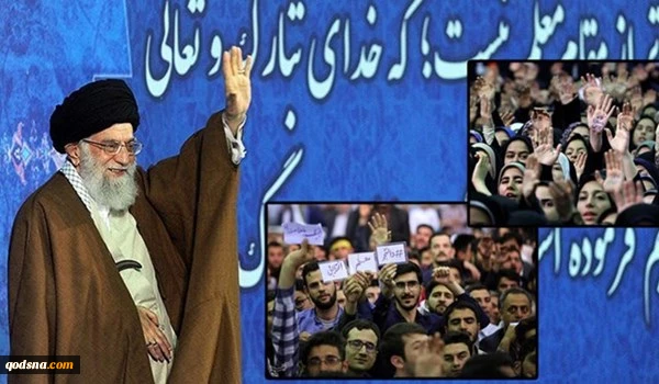 اكثر من 10 آلاف طالب بجامعة اعداد المعلمين يجددون العهد مع قائد الثورة 2