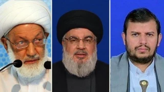 Resistance front leaders deliver speech to mark Quds Day