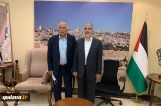 دیدار رهبران فتح و حماس در دوحه/

جبریل الرجوب: جنبش فتح برای نهایی کردن آشتی ملی عزم جدی دارد/ مشعل: از مواضع محمود عباس در اصرار  بر وحدت گروههای فلسطینی قدردانی می‌کنیم