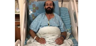 Palestinian hunger striker in hospital is serious condition