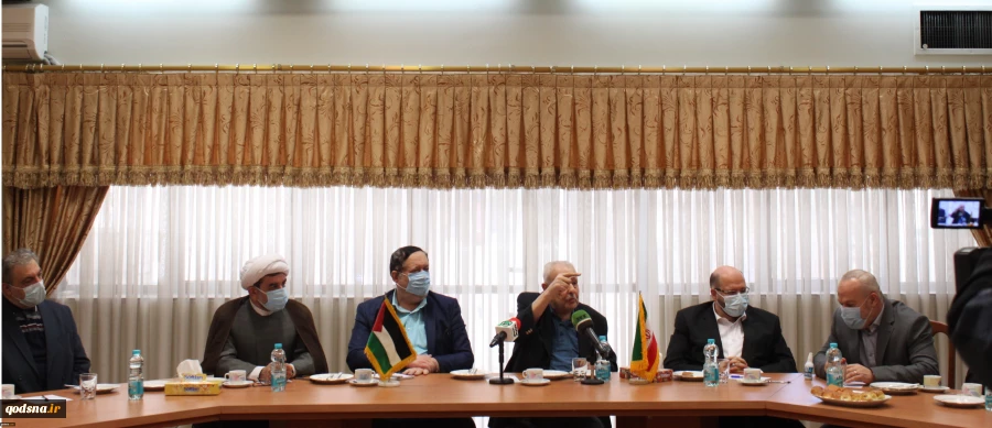 Speaking at anniversary ceremony of opening Palestinian embassy in Tehran:

Palestinian ambassador: Imam Khomeini's promise to eliminate Zionist regime will be fulfilled 2