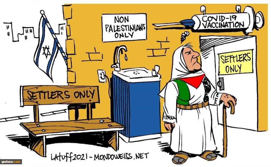 Covid-19 vaccination in the apartheid regime of Israel. 2