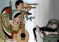 Palestinian's culture and heritage is the best weapon against the Occupation- Cartoon