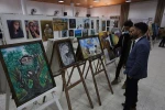 المعرض الدولي الأول للفن التشكيلي في فلسطين داخل جمعية الشبان المسيحية في مدينة غزة 3