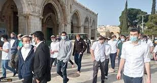 Over 90 Zionist settlers defile Aqsa Mosque
