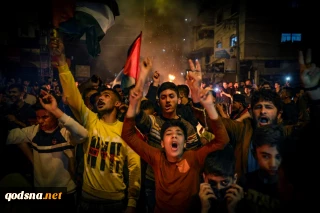 Thousands of Palestinians protest in Gaza, occupied West Bank against Zionists' violence Al-Quds