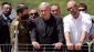Netanyahu booed by protesters at stampede site
