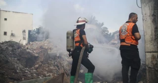 Hundreds of homes and buildings in Gaza destroyed or damaged