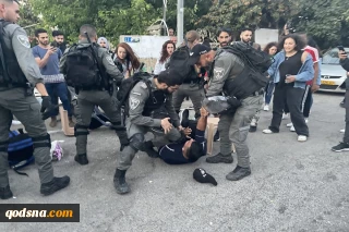 Footage exposes Zionist’s guards beating Palestinian captives
