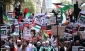 Hundreds of pro-Palestine protesters in London demand end of the occupation