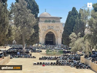 Palestinians performed Friday prayer in Al-Aqsa Mosque- Photos