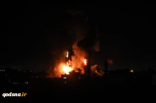 Zionist regime bombs Gaza