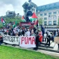 Protesters in UK demonstrate against sports-wash of Israeli apartheid