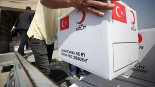 Turkish Red Crescent sends humanitarian aid to Gaza