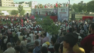 Palestinians mark 20th anniv. of assassination of Abu Ali Mustafa
