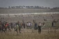 Zionist army reinforces troops on Gaza border