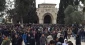 Over 60,000 Palestinian Muslim worshipers perform Friday prayer at al-Aqsa amid strict Israeli measures
