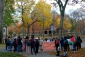 Harvard Out of Occupied Palestine protests for divestment in Israel-linked companies
