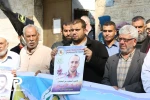 اعلام همبستگی با اسرای فلسطینی از سوی مردم غزه در برابر ساختمان صلیب سرخ 5