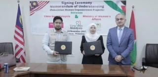 Malaysian women support their Palestinian counterparts with empowerment projects
