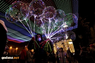 In pictures: Bethlehem marks Christmas Eve amid Covid measures 2