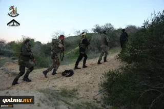 Palestinian resistance groups start military drill in Gaza - Photos
