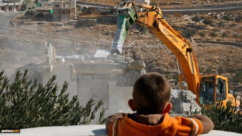 41 Palestinians children made homeless in December 2021
 3
