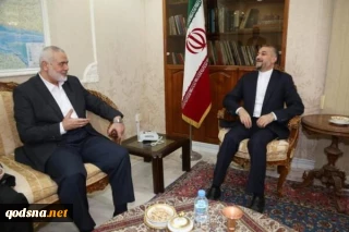 هنية يلتقي وزير الخارجية الإيراني في الدوحة و يستعرض مايجري في القدس والضفة المحتلة