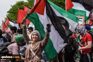 Iran's high popularity 
among Palestinians