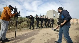 Gaza TV studio produces Hamas response to Israeli hit shows