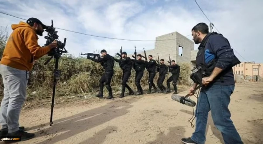 Gaza TV studio produces Hamas response to Israeli hit shows
 2