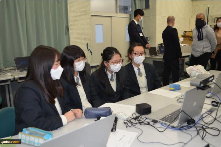 West Japan high school students interact online with Palestinian children in Gaza
 2