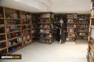 استقبال گسترده فلسطینی‌ها از بازگشایی کتابخانه تخریب شده در اثر بمباران اسرائیل