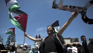 Palestinians rally in Winnipeg on Sunday, marking anniversary of displacement