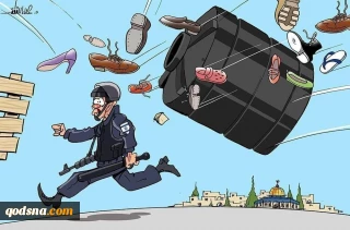 هروب الجنود الصهاينة من شوارع القدس المحتلة