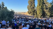 نماز پرشکوه عید قربان در مسجد الاقصی با حضور هزاران فلسطینی 4