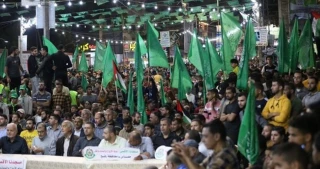 Hamas organizes pro-Aqsa march in Gaza Strip