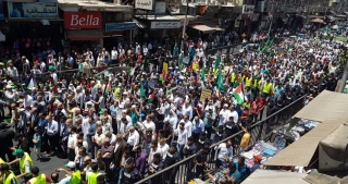 Thousands take to the streets in Amman in support of al-Aqsa