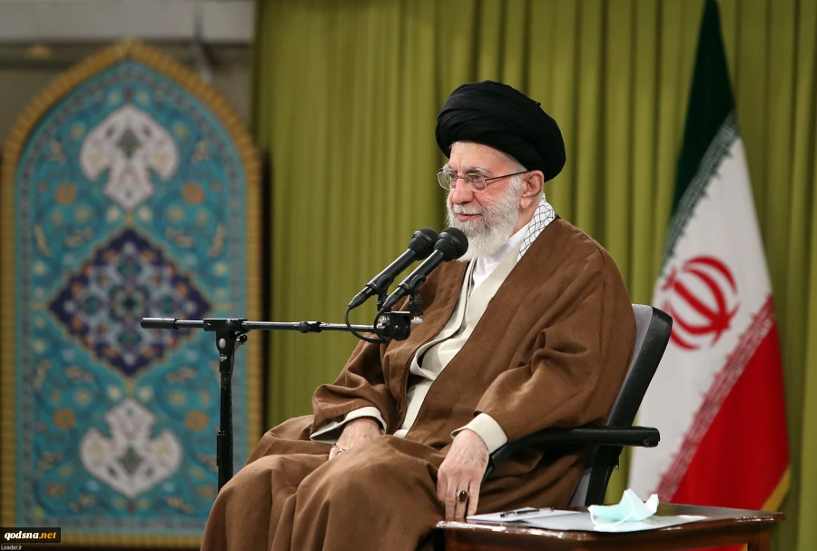 IR Leader receives Basij volunteer forces in Tehran 2
