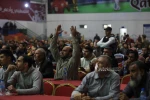 جماهير قطاع غزة تتابع مباراة إيران وانجلترا في قاعة سعد صايل 7