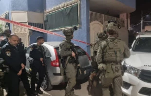 Two Zionist officers injured in shooting and ramming attack