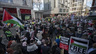 London protest demand Israel end attacks on Al-Aqsa Mosque