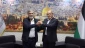 In show of unity with Palestinian resistance after Israeli onslaught:

Islamic Jihad leader meets PFLP delegation