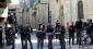Ahead of the flag march:

Israeli police turn Occupied Al-Quds into military barracks