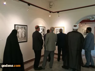 گزارش قدسنا از ششمین روز نمایشگاه رسم مقاومت 2